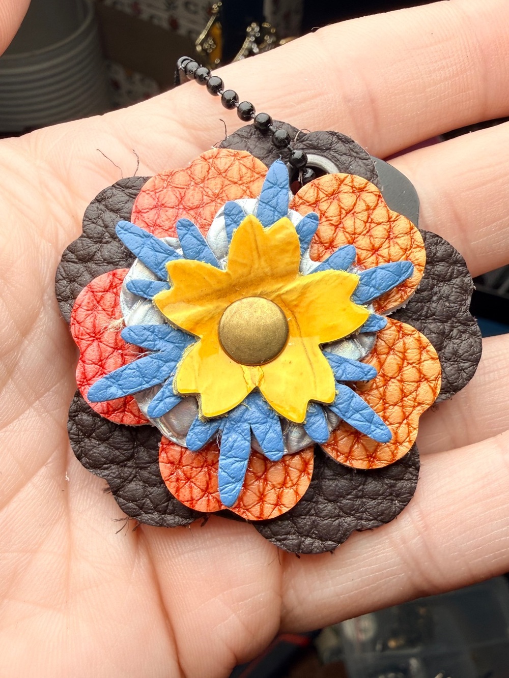 Handmade Floral Charm